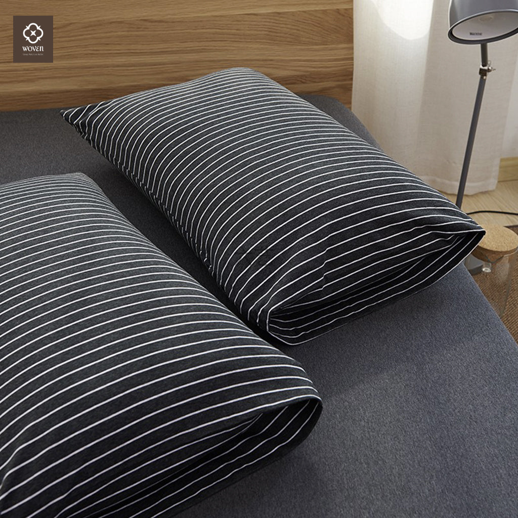 ชุดเครื่องนอน สไตล์ญี่ปุ่น สีดำ (Nordic Black)
